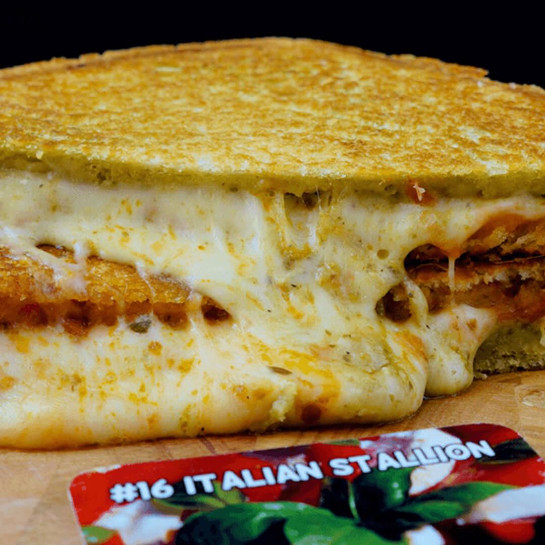 Italian Stallion grilled cheese toastie