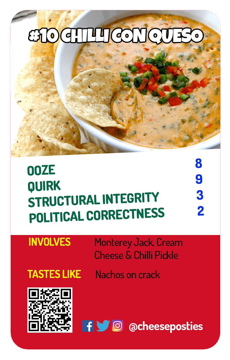 Chilli Con Queso Toast Trumps card